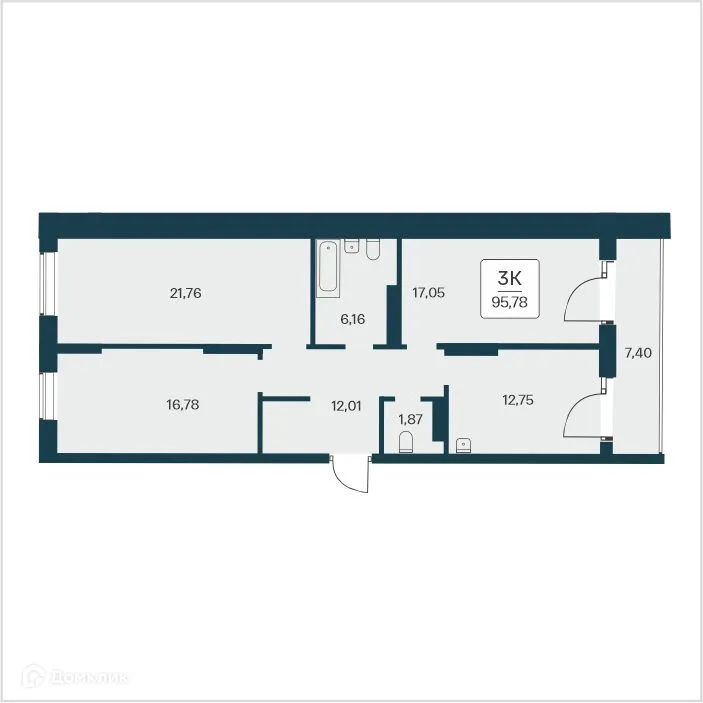 Фото квартиры в ЖК Сакура парк