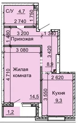 Фото квартиры в ЖК "Столетоff (Столетов)"