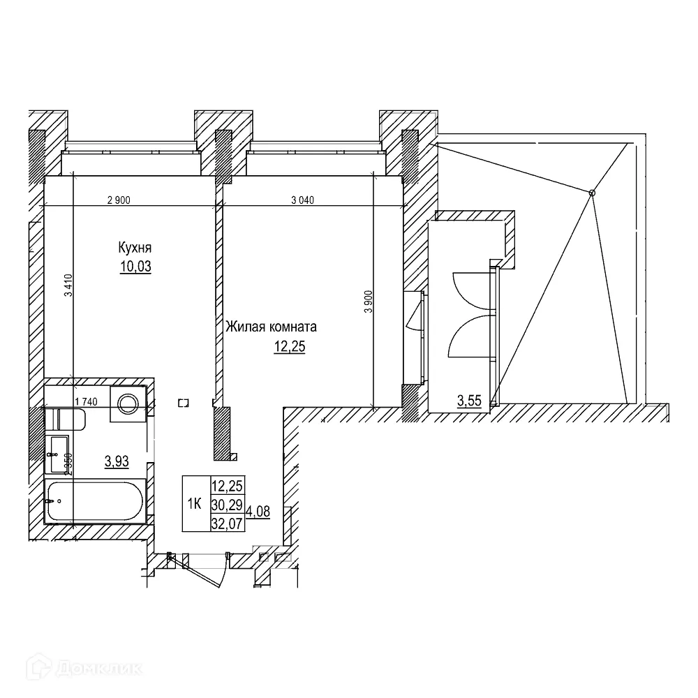 Фото квартиры в ЖК Комсомольский проспект