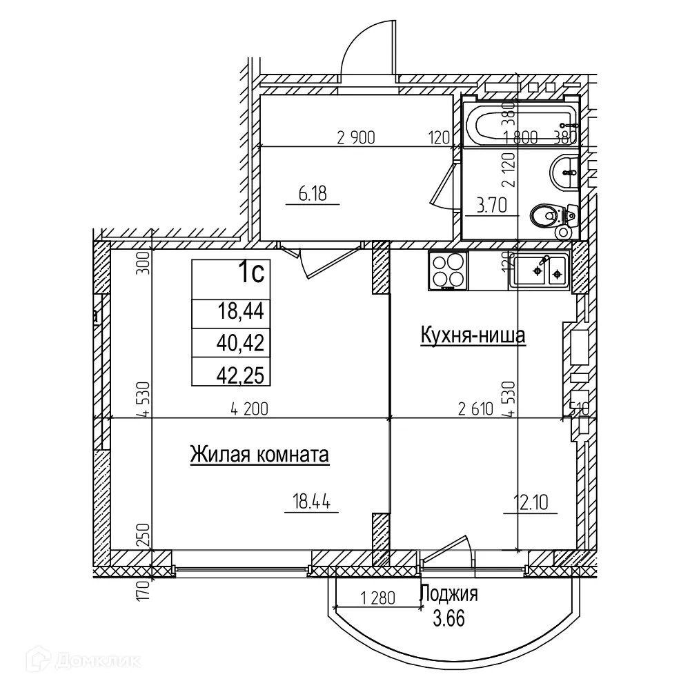 Фото квартиры в ЖК Возрождение
