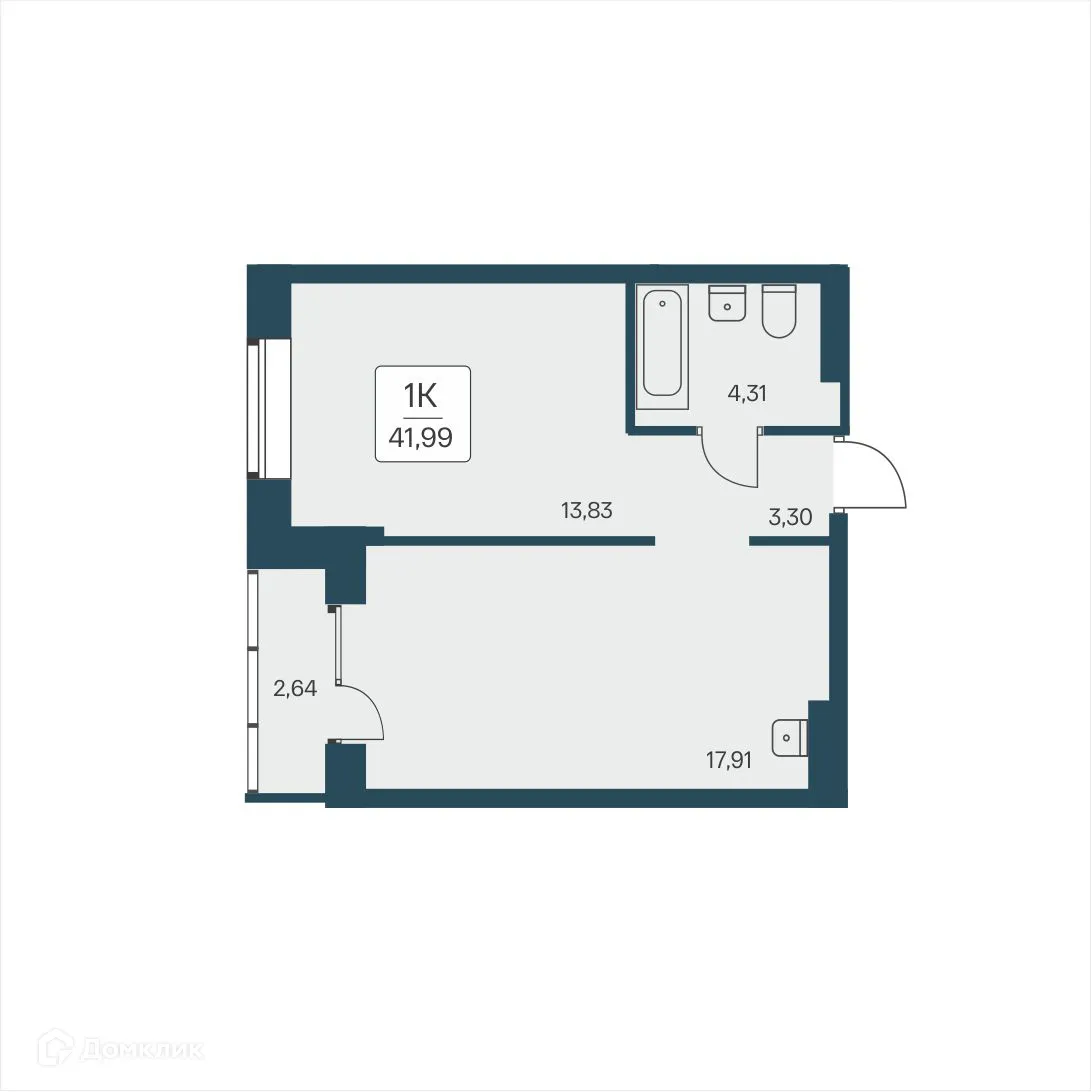 Фото квартиры в ЖК Расцветай на Дуси Ковальчук