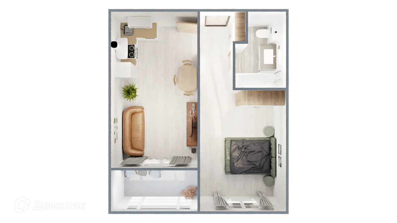 Фото квартиры в ЖК САМОЦВЕТЫ