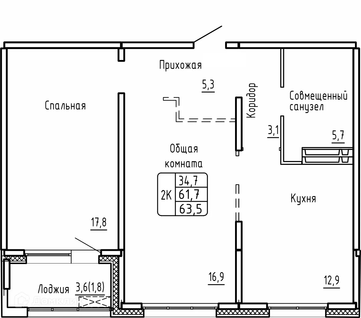Фото квартиры в ЖК САМОЦВЕТЫ