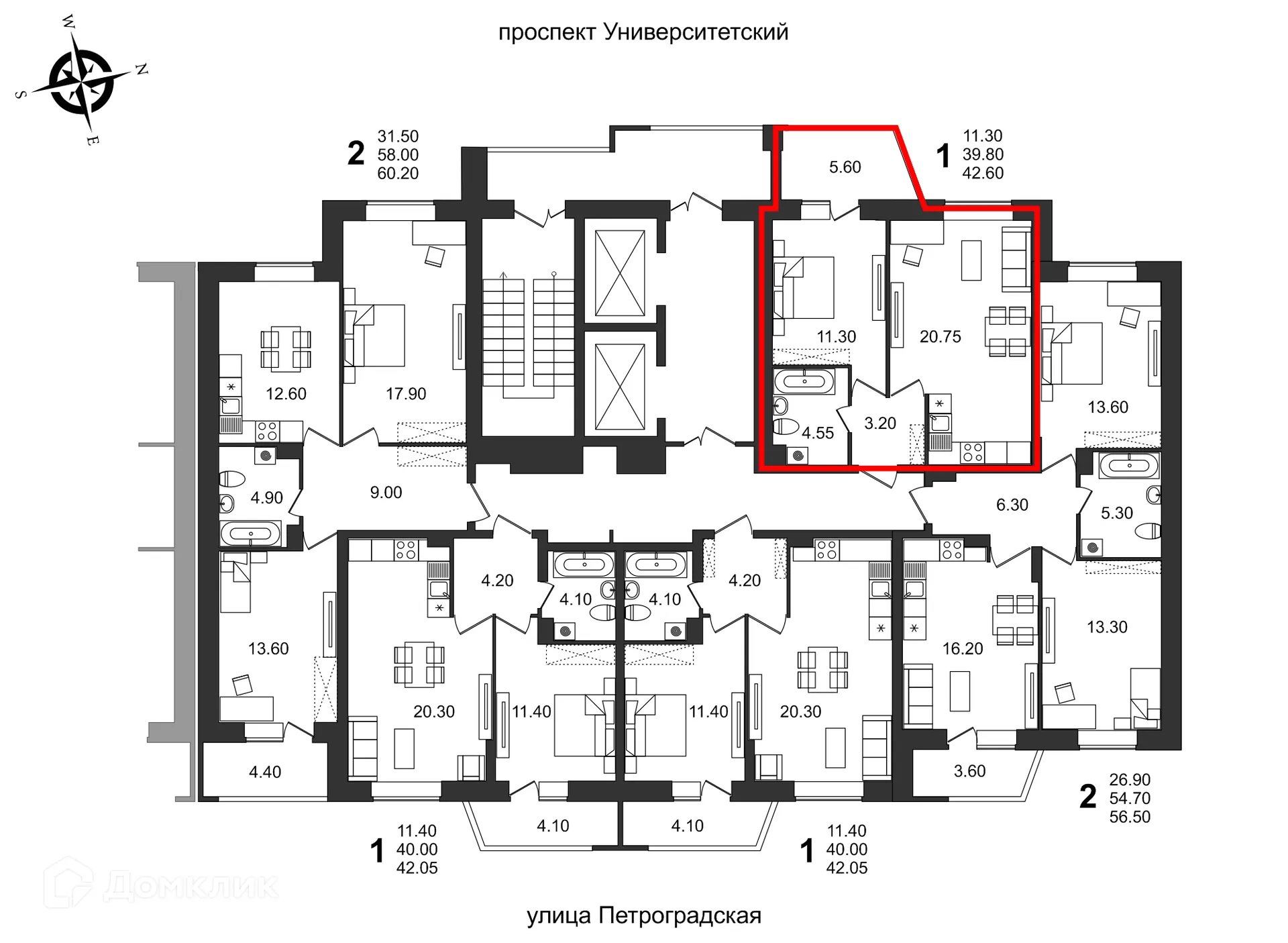 Фото квартиры в ЖК "Балтийский"