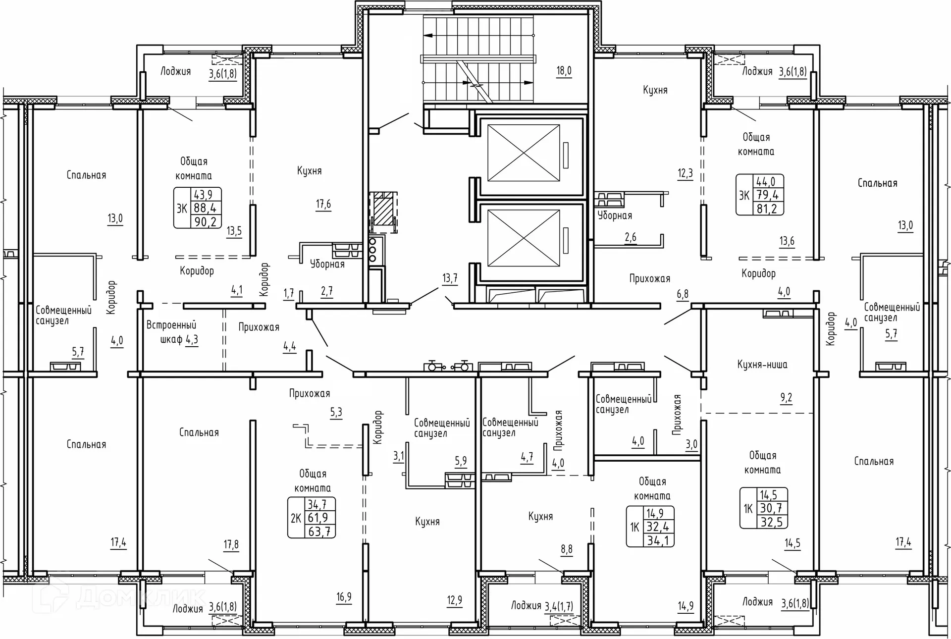 Фото квартиры в ЖК САМОЦВЕТЫ