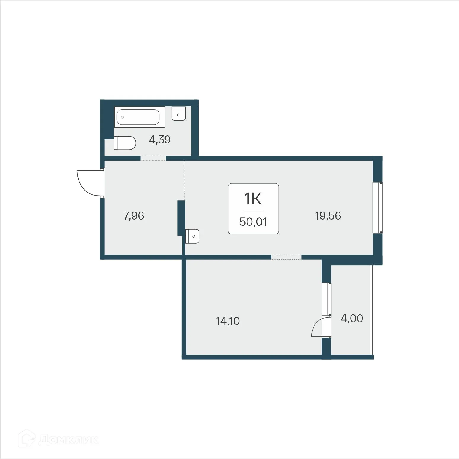 Фото квартиры в ЖК Эко-квартал на Кедровой