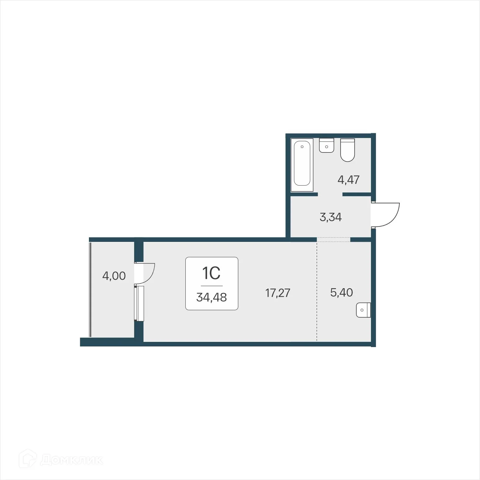 Фото квартиры в ЖК Эко-квартал на Кедровой