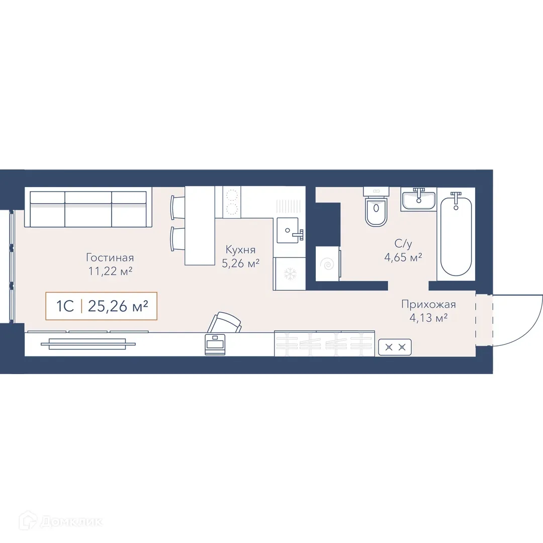 Фото квартиры в ЖК Will Art (Вилл Арт)