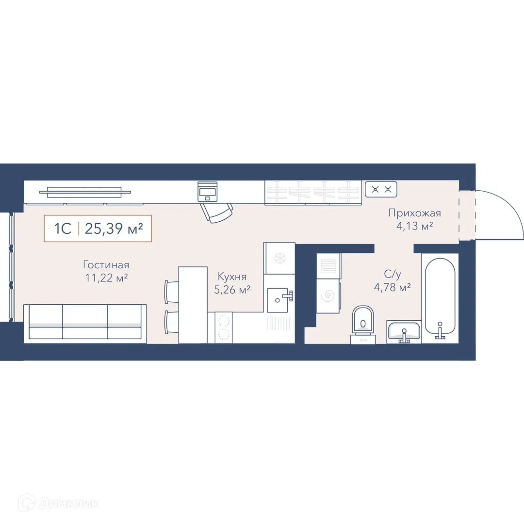 Фото квартиры в ЖК Will Art (Вилл Арт)