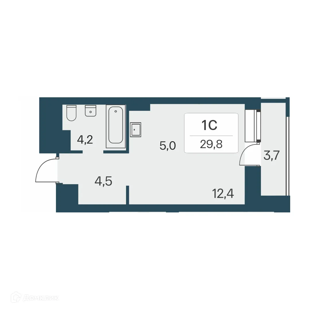 Фото квартиры в ЖК Расцветай на Красном