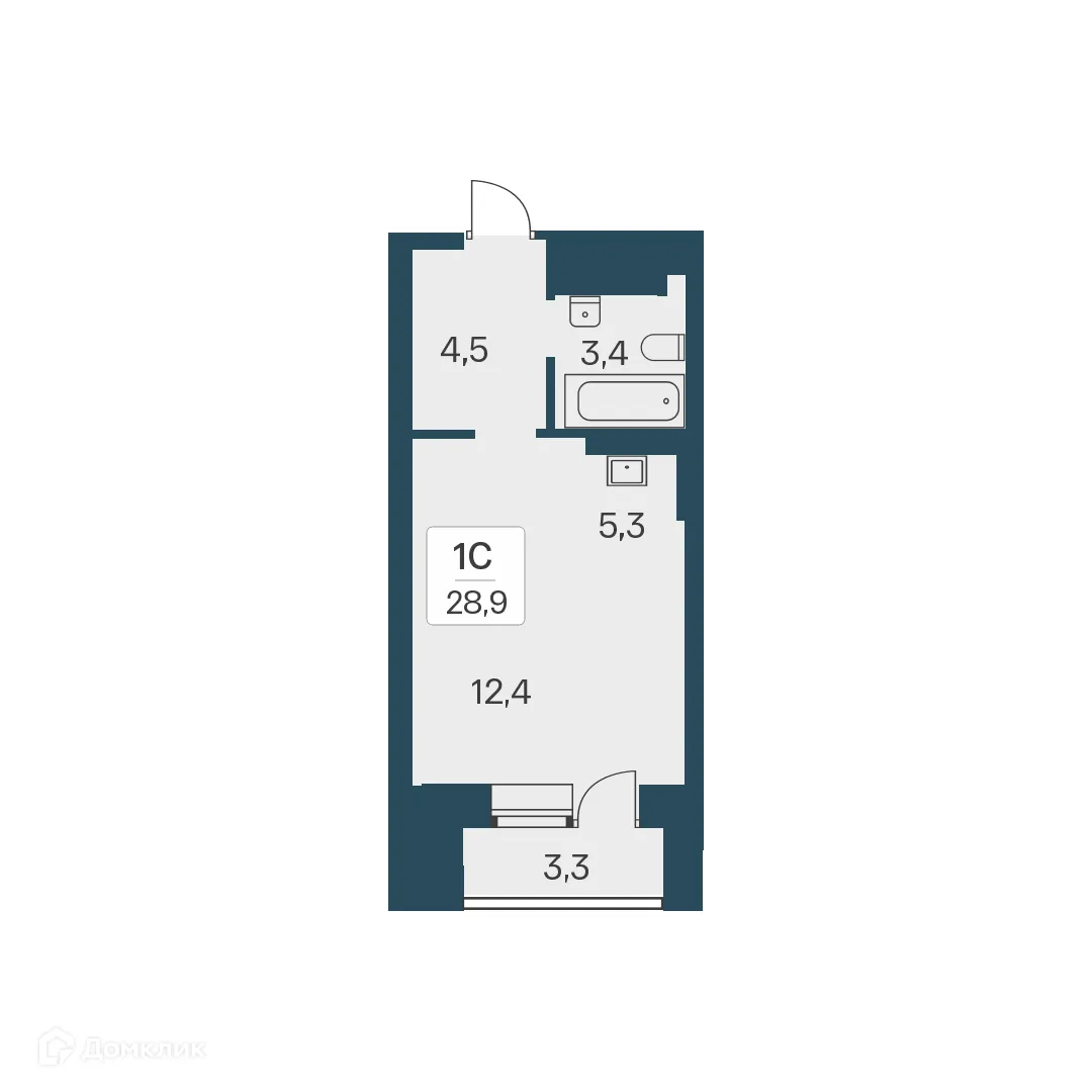 Фото квартиры в ЖК Расцветай на Красном