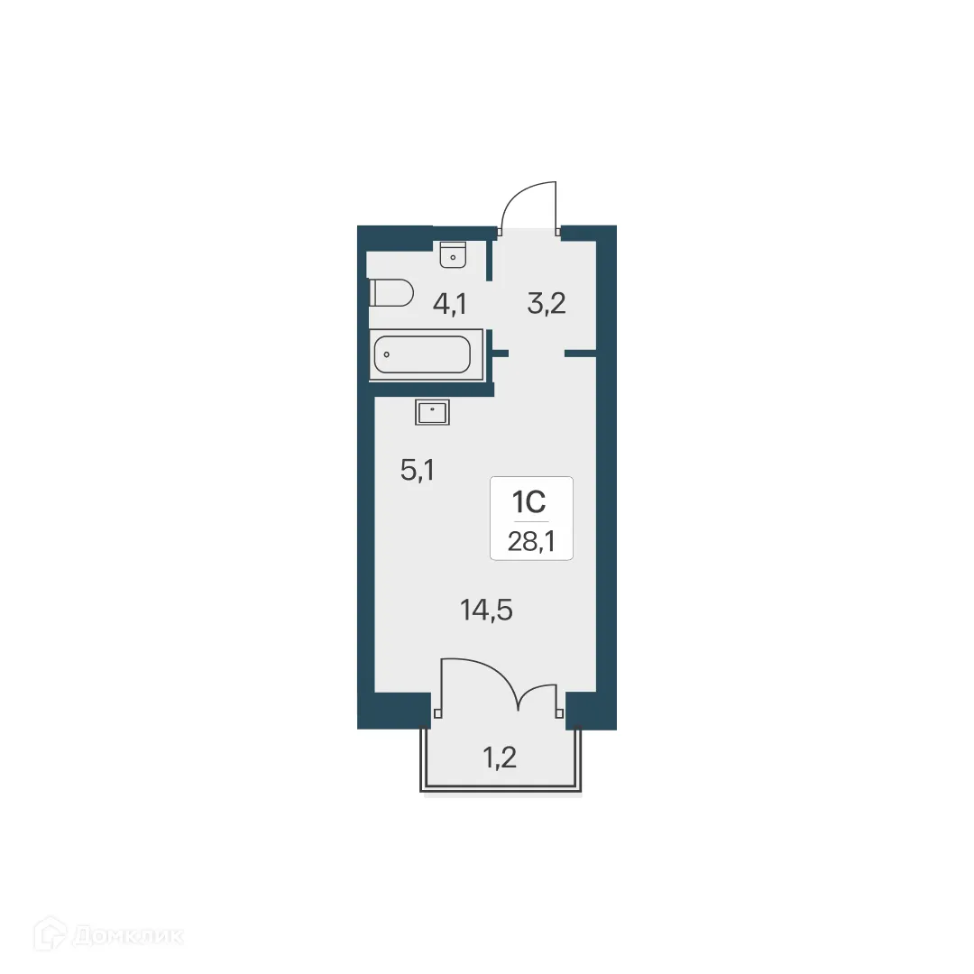 Фото квартиры в ЖК Расцветай на Красном