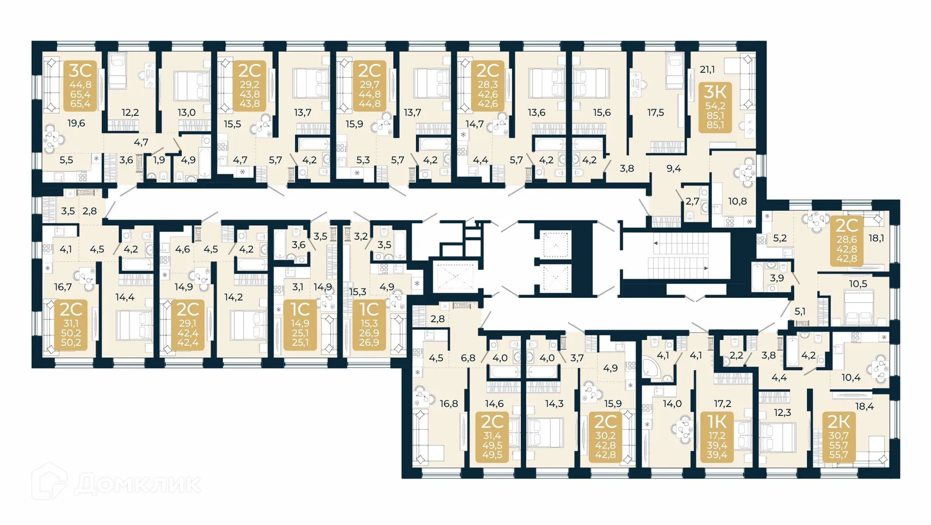 Фото квартиры в ЖК Первый на Есенина