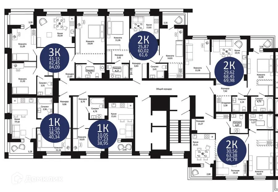 Фото квартиры в ЖК "Первый на Рябиновой"