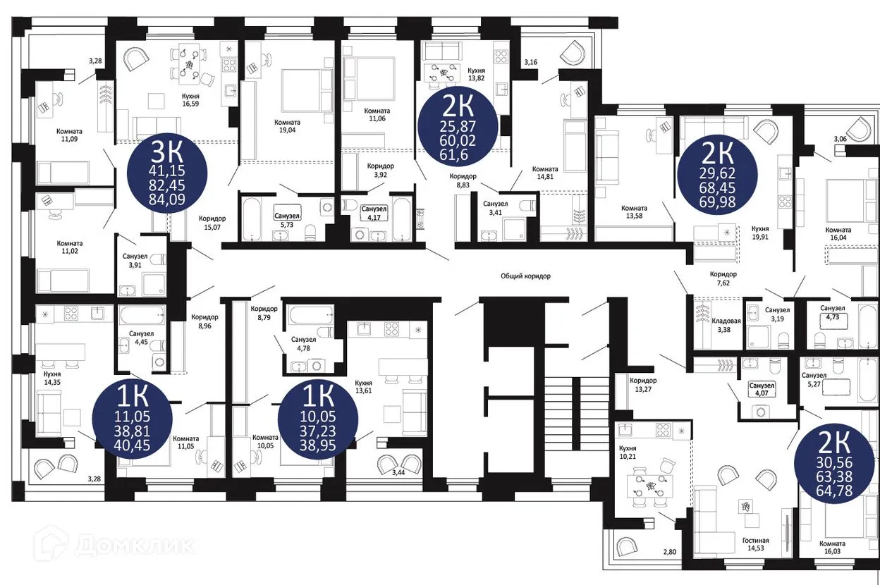 Фото квартиры в ЖК "Первый на Рябиновой"