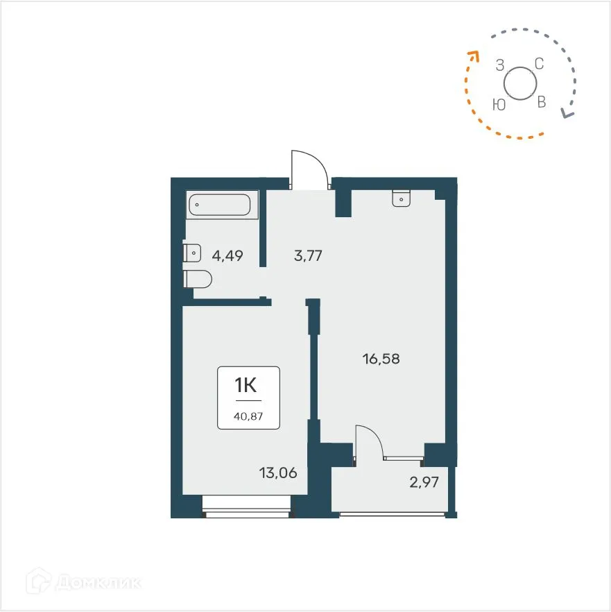 Фото квартиры в ЖК Расцветай на Авиастроителей