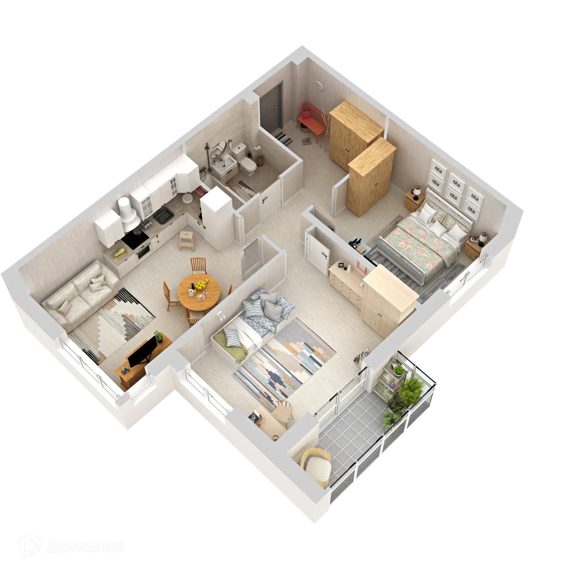 Фото квартиры в ЖК "Атмосфера"