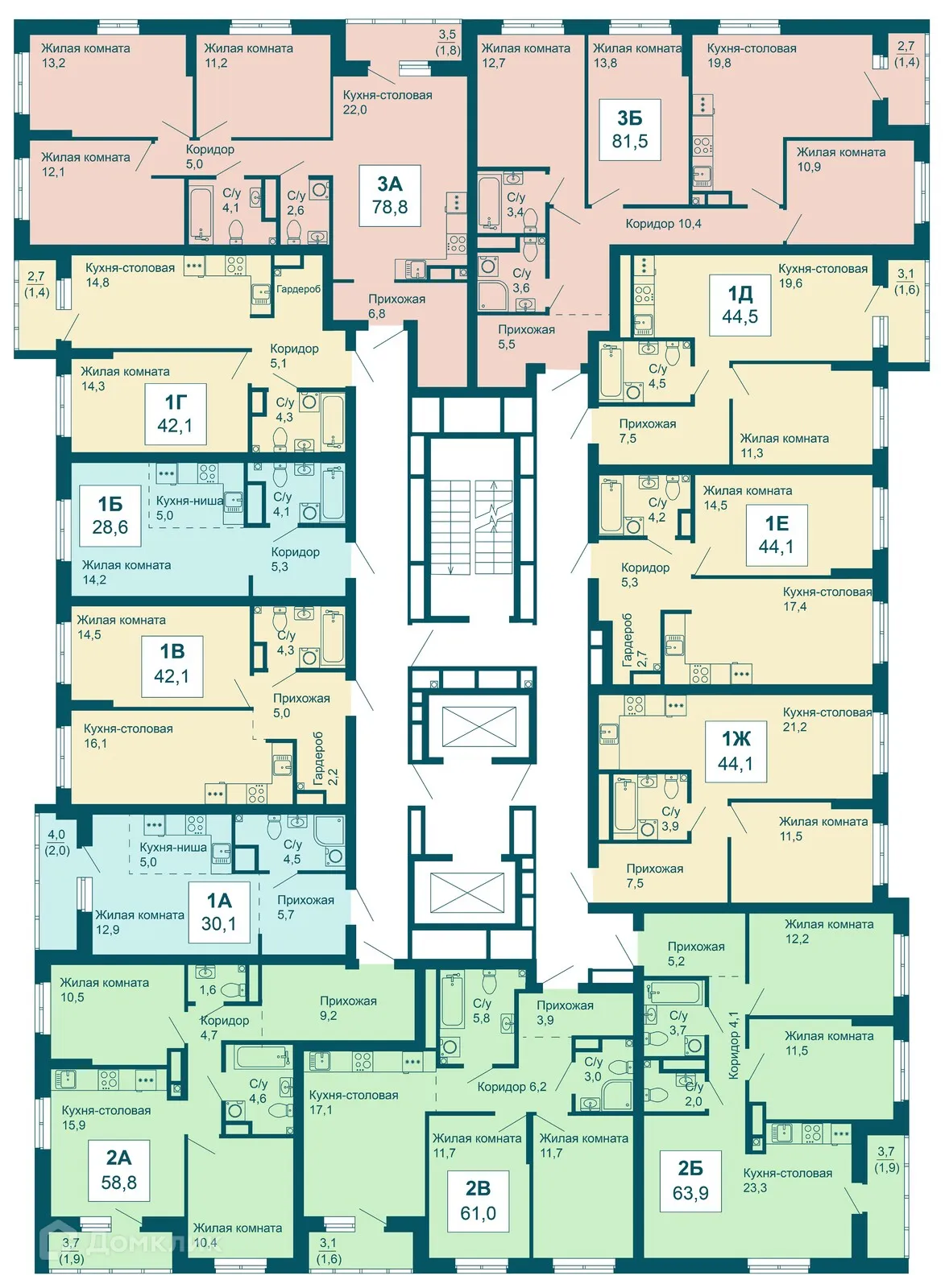 Фото квартиры в ЖК Новая Ботаника