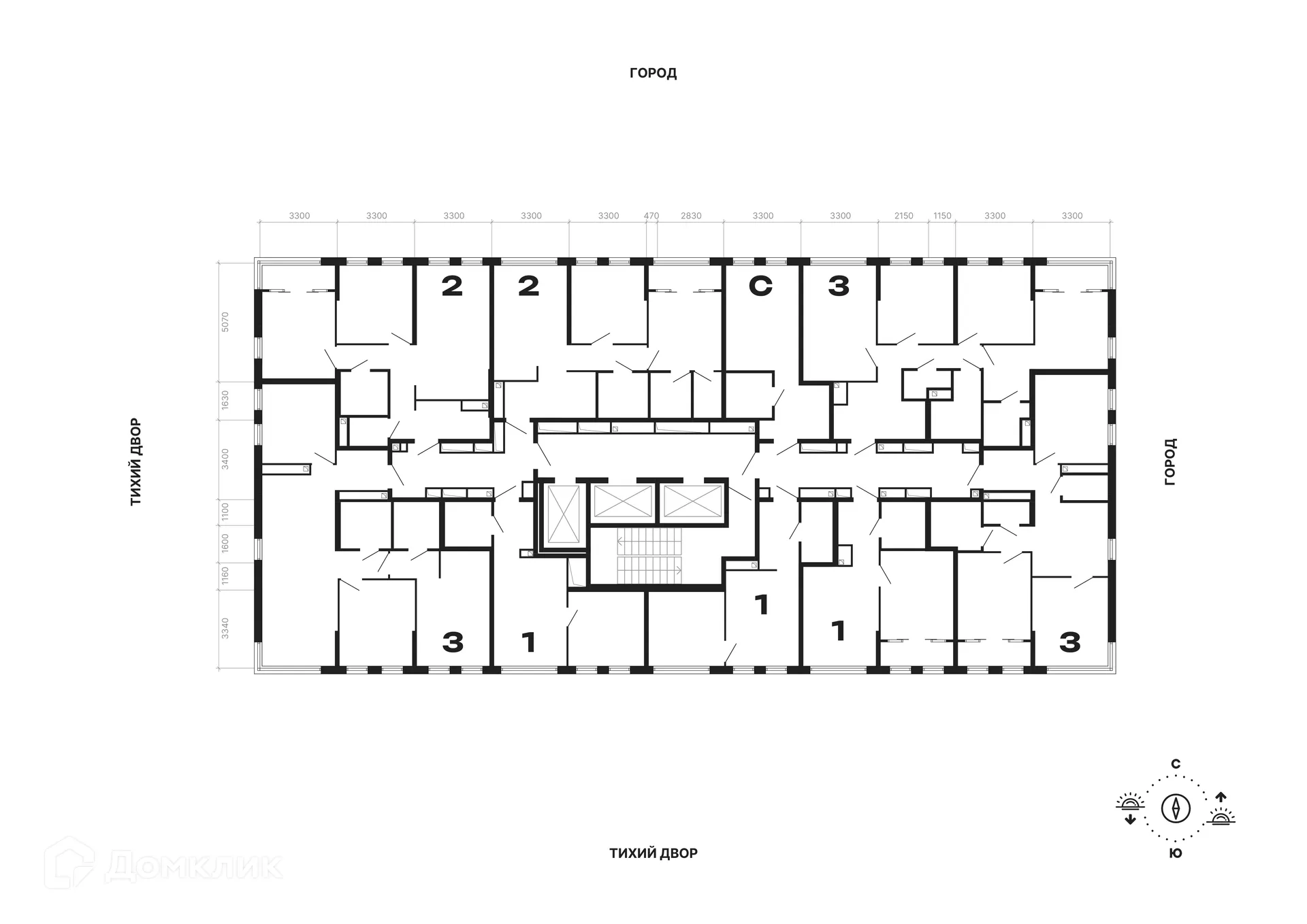 Фото квартиры в ЖК ДНК. Дом на Куйбышева