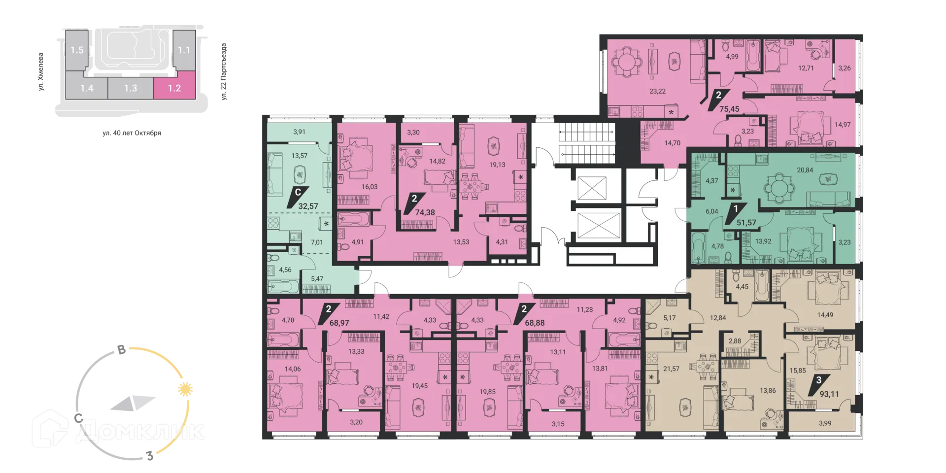 Фото квартиры в ЖК ТЕМП