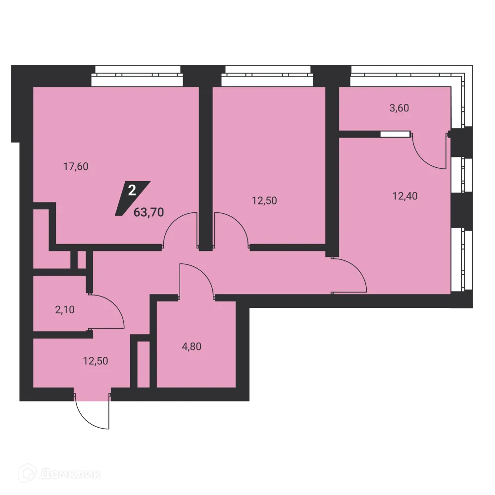 Фото квартиры в ЖК Квартал К3