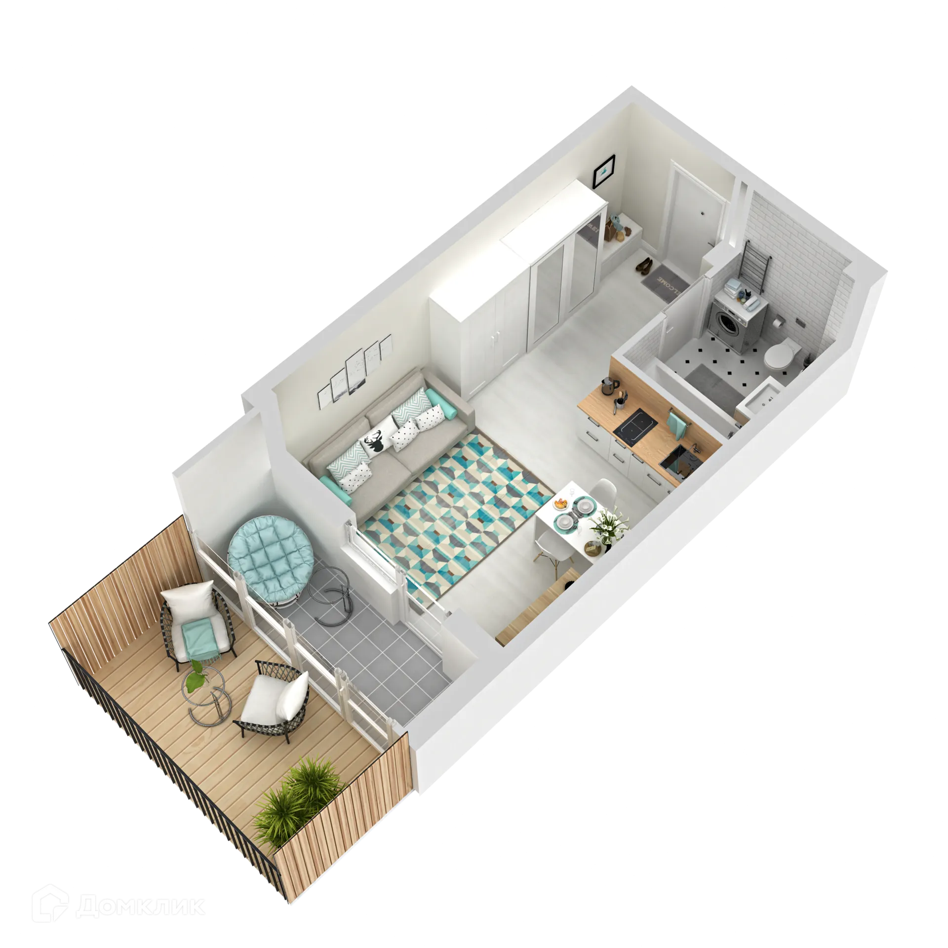 Фото квартиры в ЖК Грин Гарден