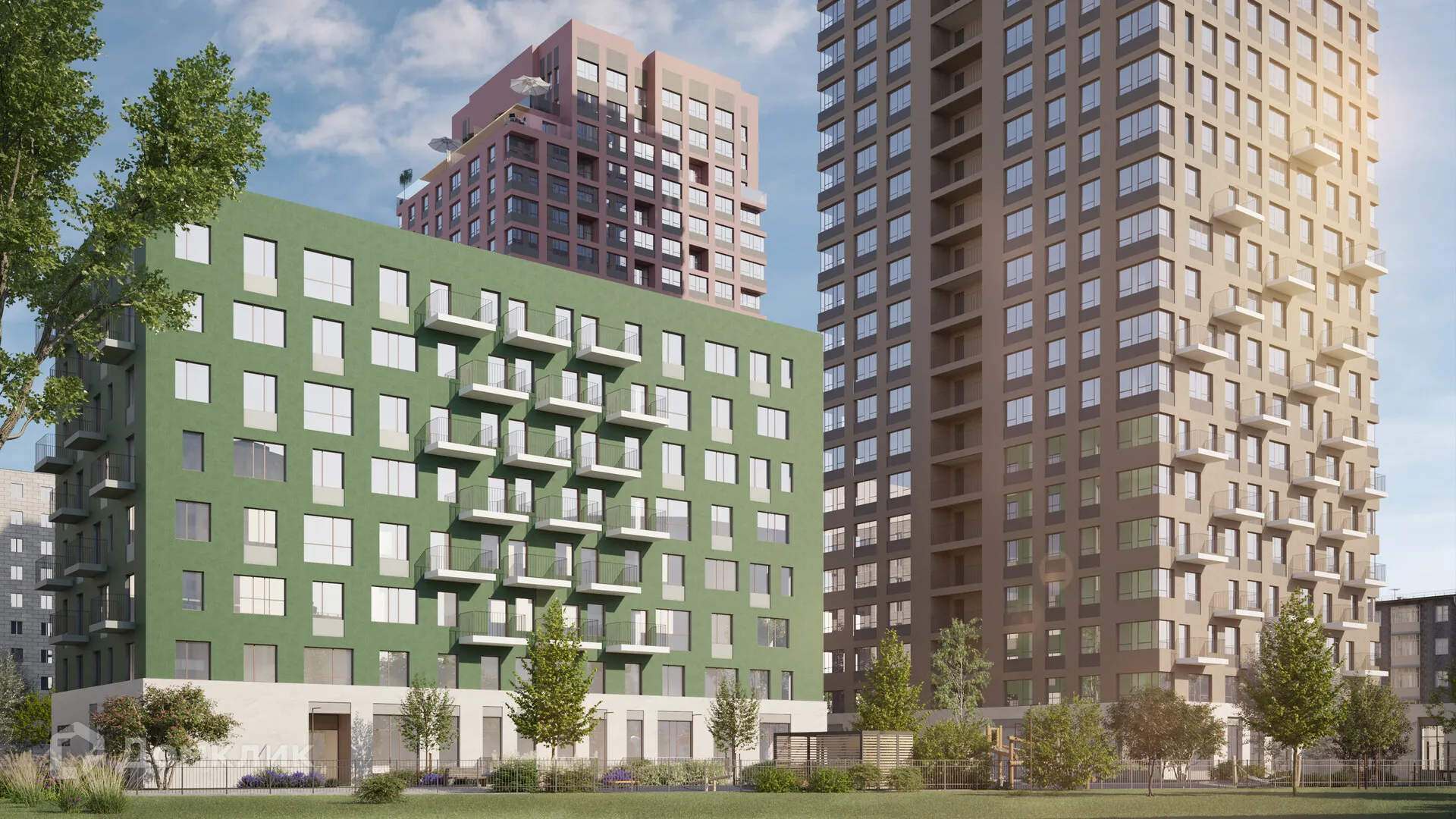 Планировка 2-комнатной квартиры 59.8 м² в ЖК Квартал К3, г. Екатеринбург — фото 6