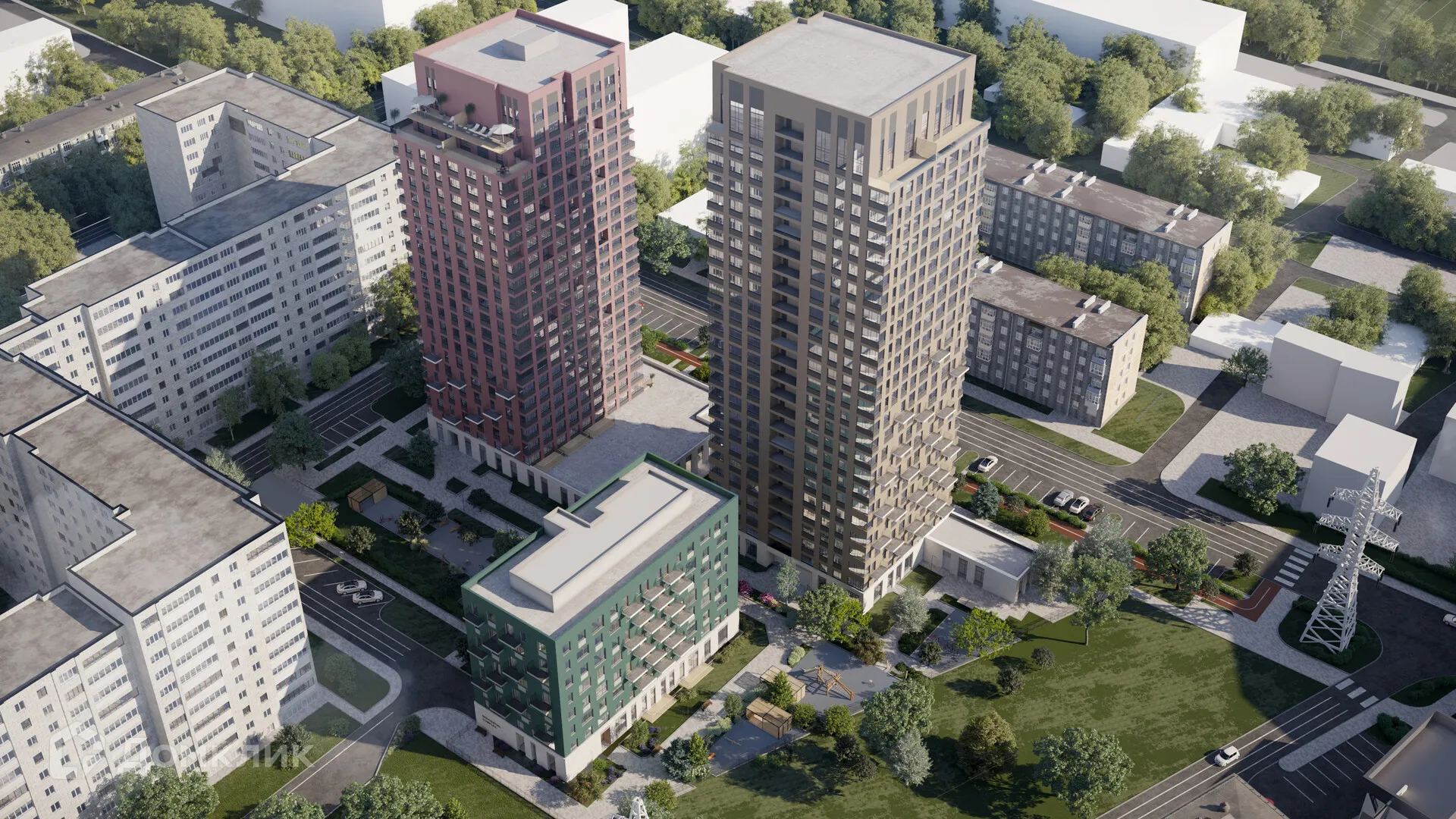 Планировка 2-комнатной квартиры 59.8 м² в ЖК Квартал К3, г. Екатеринбург — фото 9