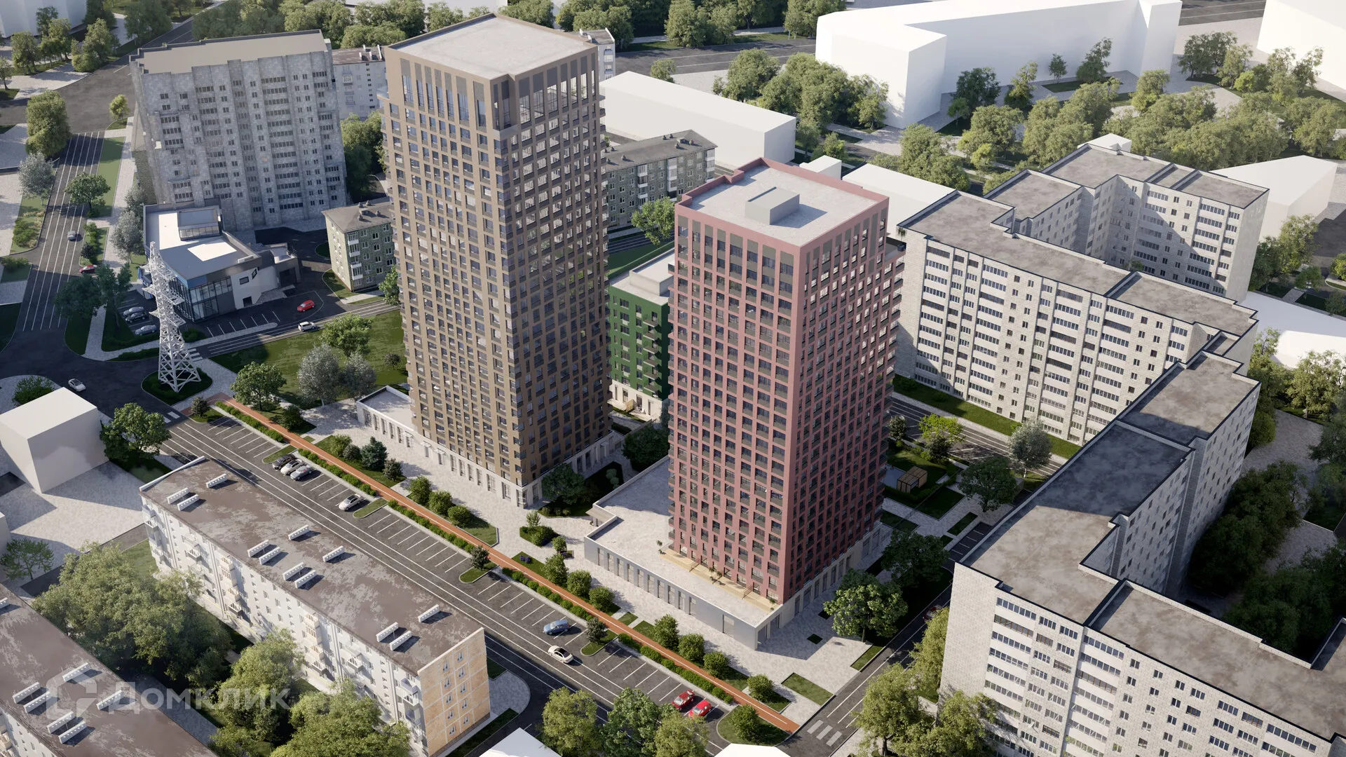 Планировка 2-комнатной квартиры 59.8 м² в ЖК Квартал К3, г. Екатеринбург — фото 10