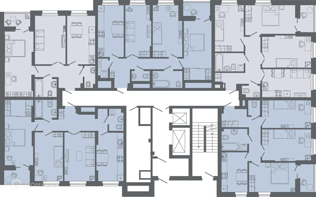 Фото квартиры в ЖК "Комсомольская, 67"