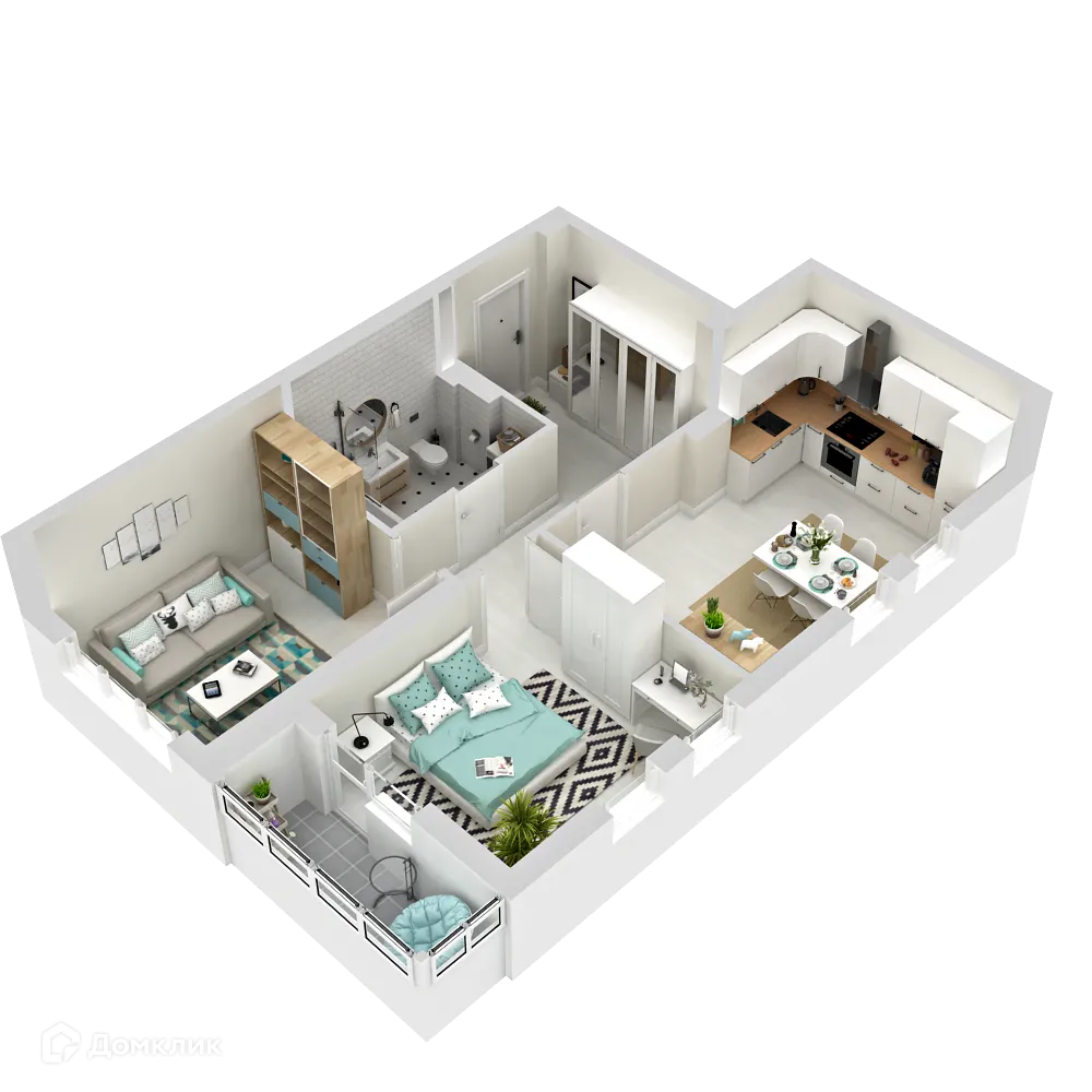 Фото квартиры в ЖК "Мохито"