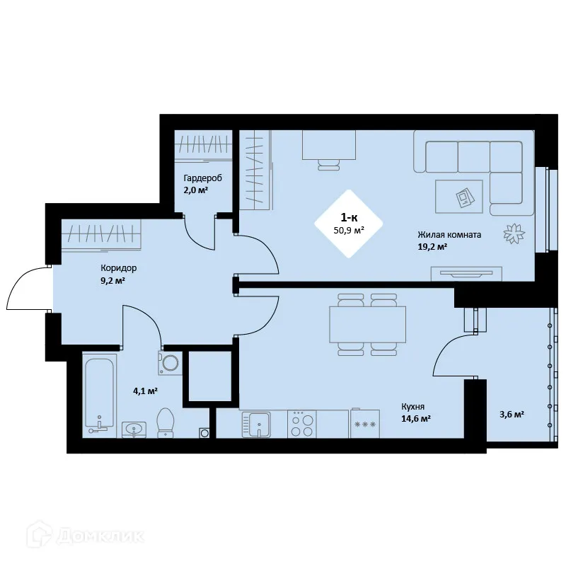 Фото квартиры в ЖК Veer Park (Веер Парк)