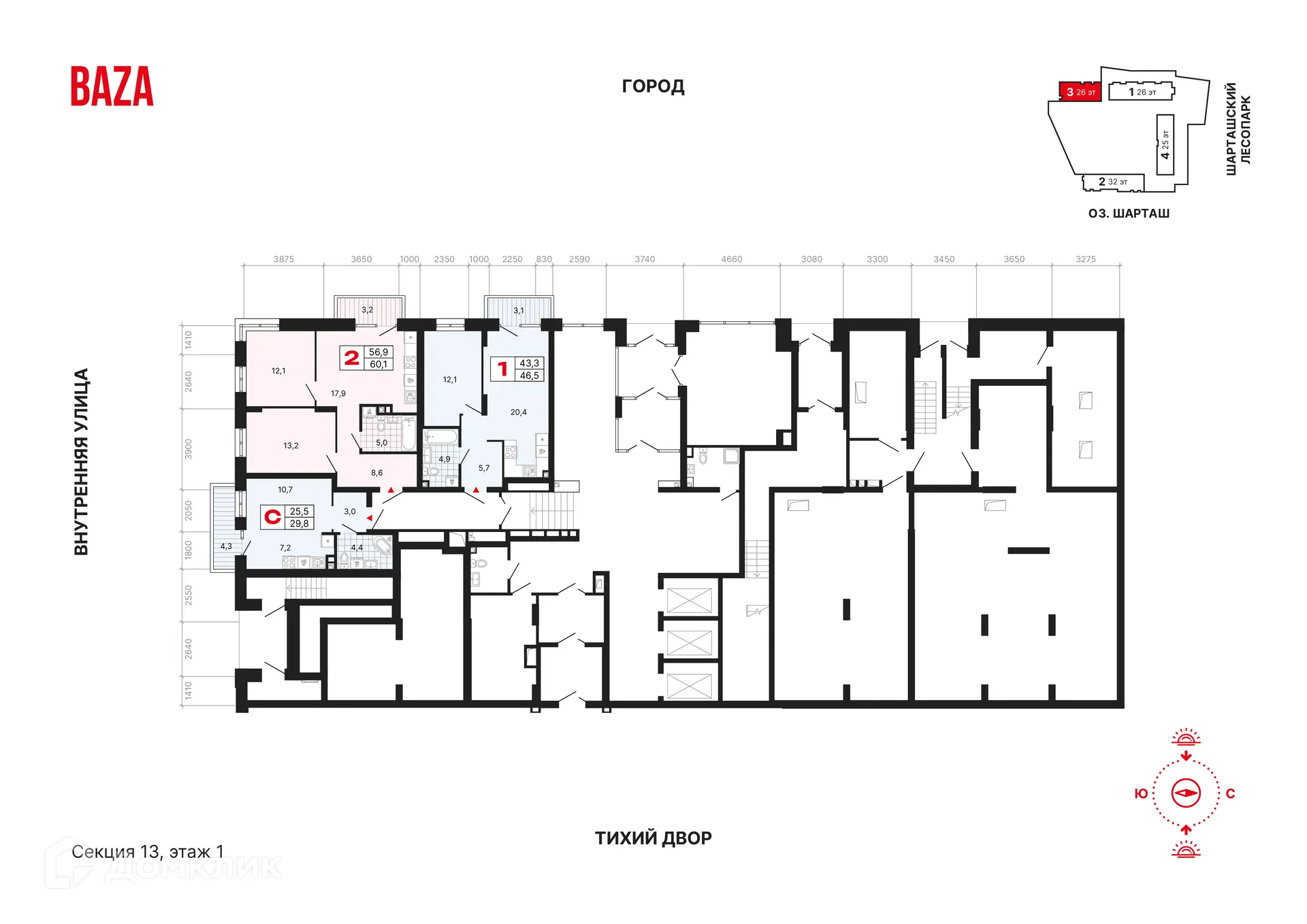 Фото квартиры в ЖК Квартал-Парк Каменные палатки