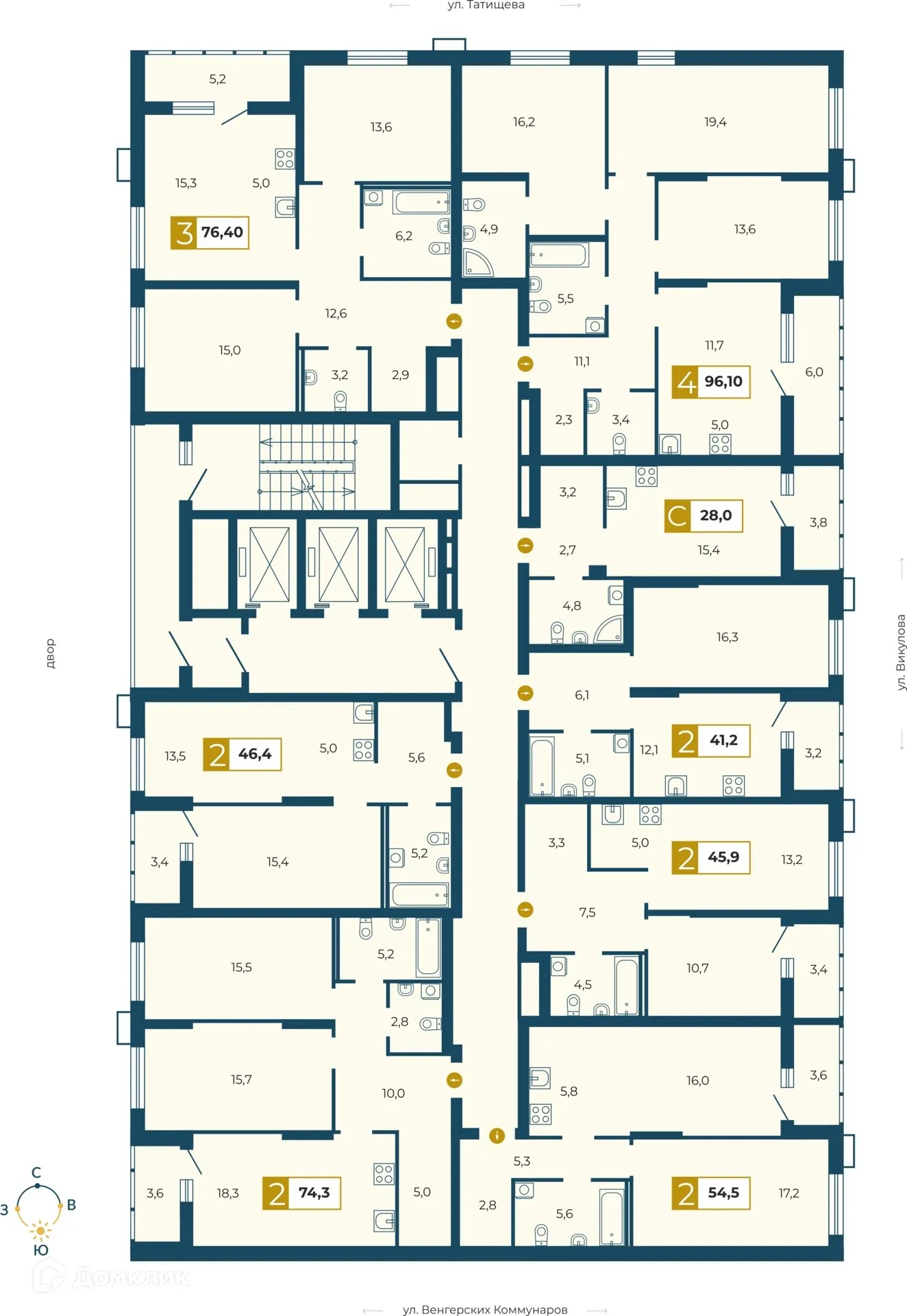 Фото квартиры в ЖК Тактика