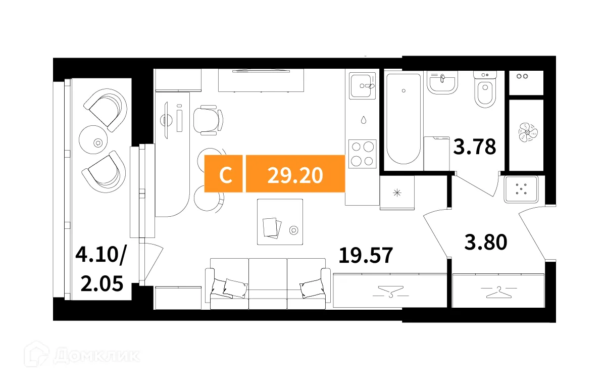 Фото квартиры в ЖК Планерный квартал