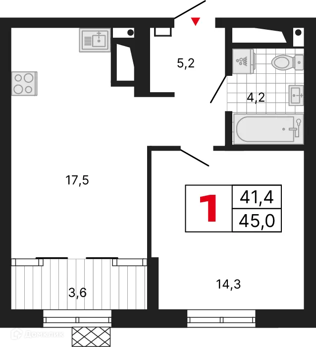 Фото квартиры в ЖК Милый дом