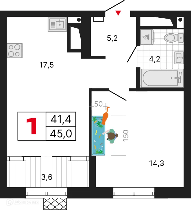 Фото квартиры в ЖК Милый дом