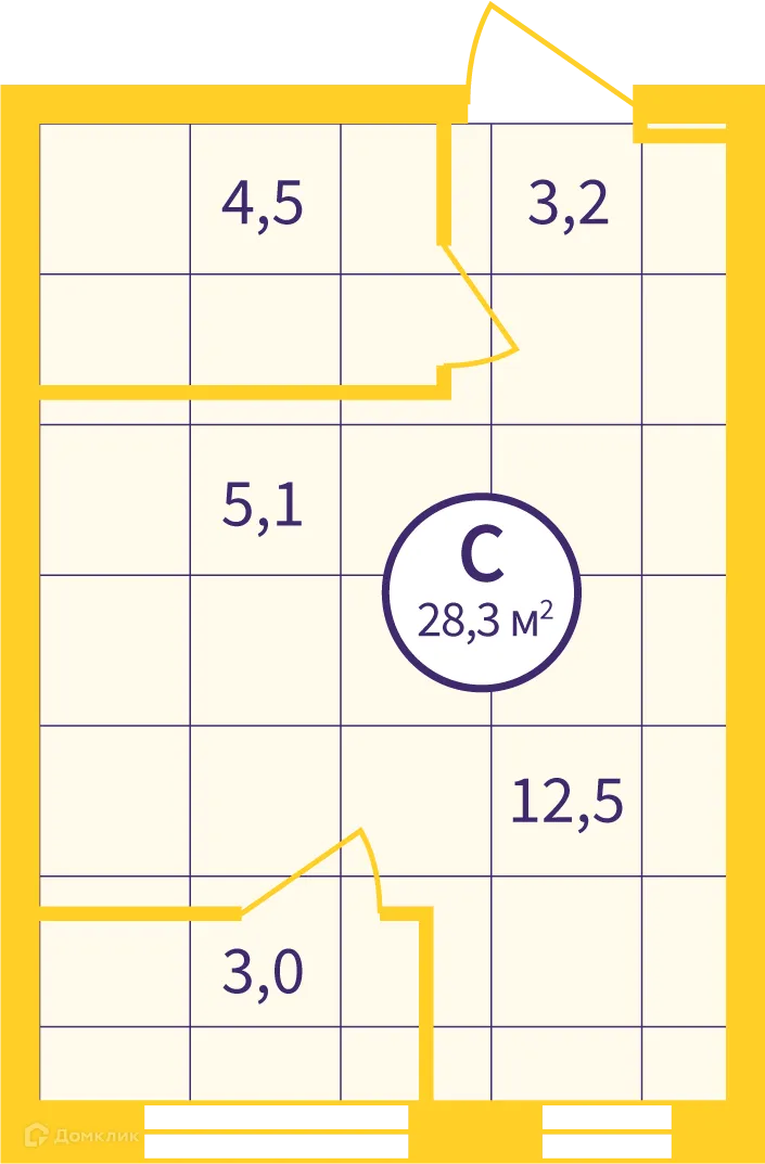 Фото квартиры в ЖК Астон. Движение