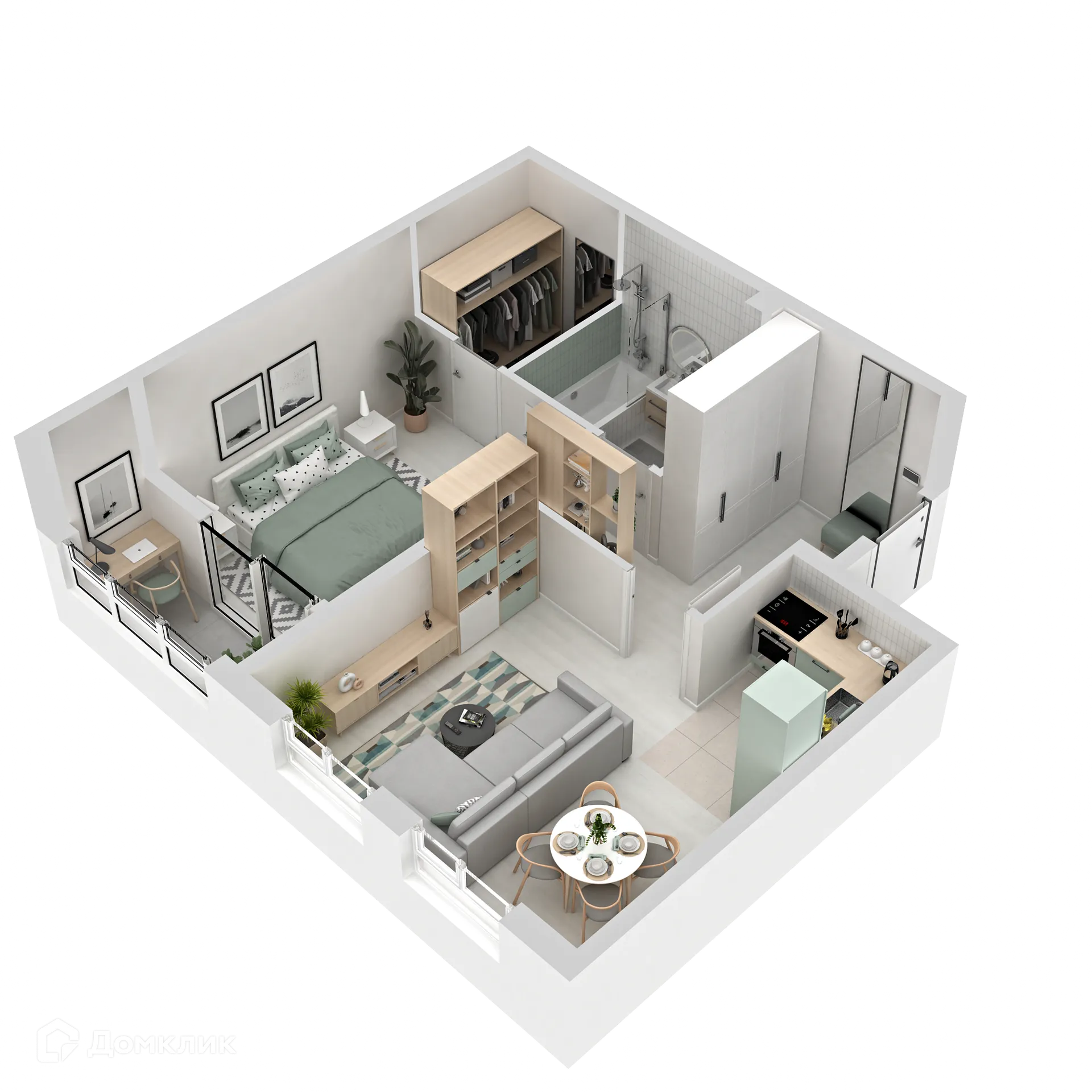 Фото квартиры в ЖК Динамика