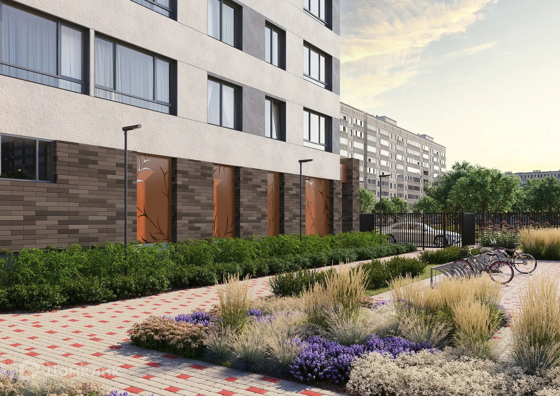 Планировка 2-комнатной квартиры 66.23 м² в ЖК Викулов, г. Екатеринбург — фото 3