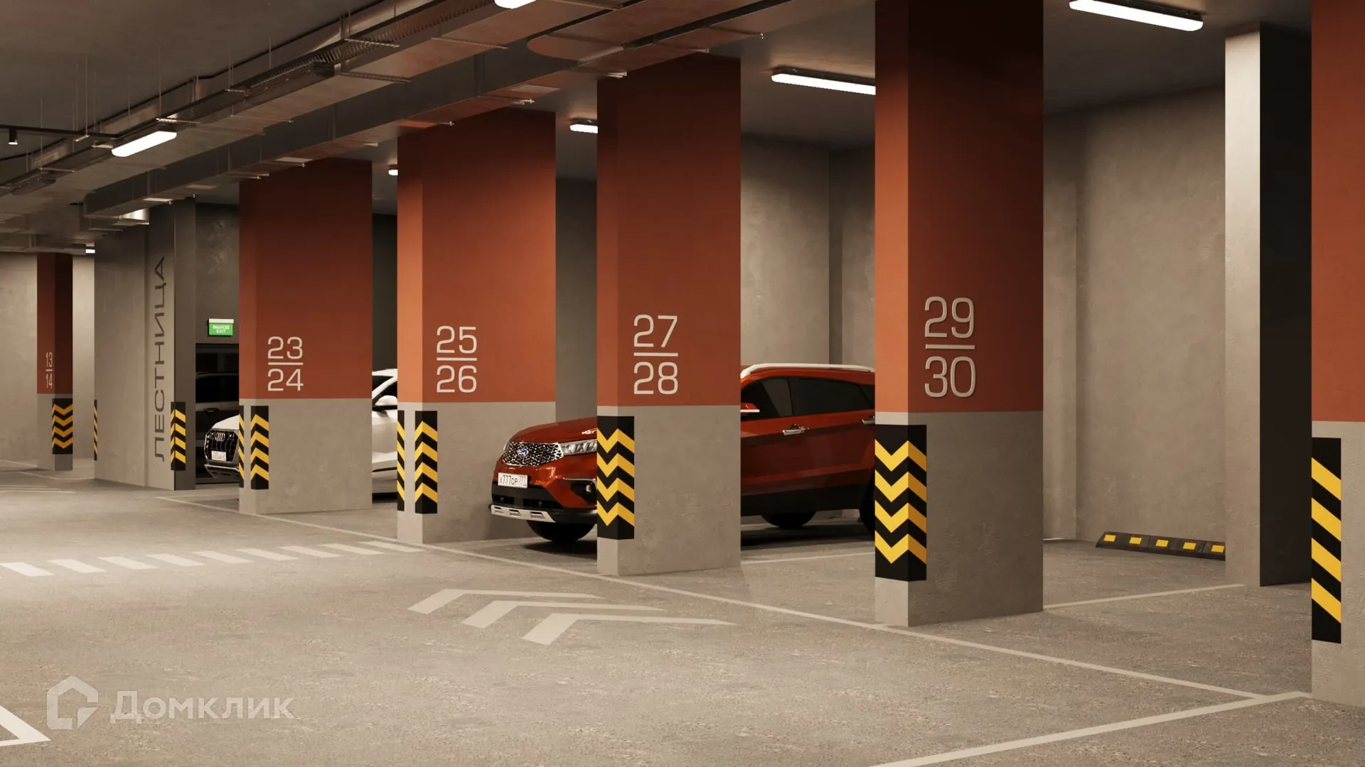 Планировка 2-комнатной квартиры 66.23 м² в ЖК Викулов, г. Екатеринбург — фото 15