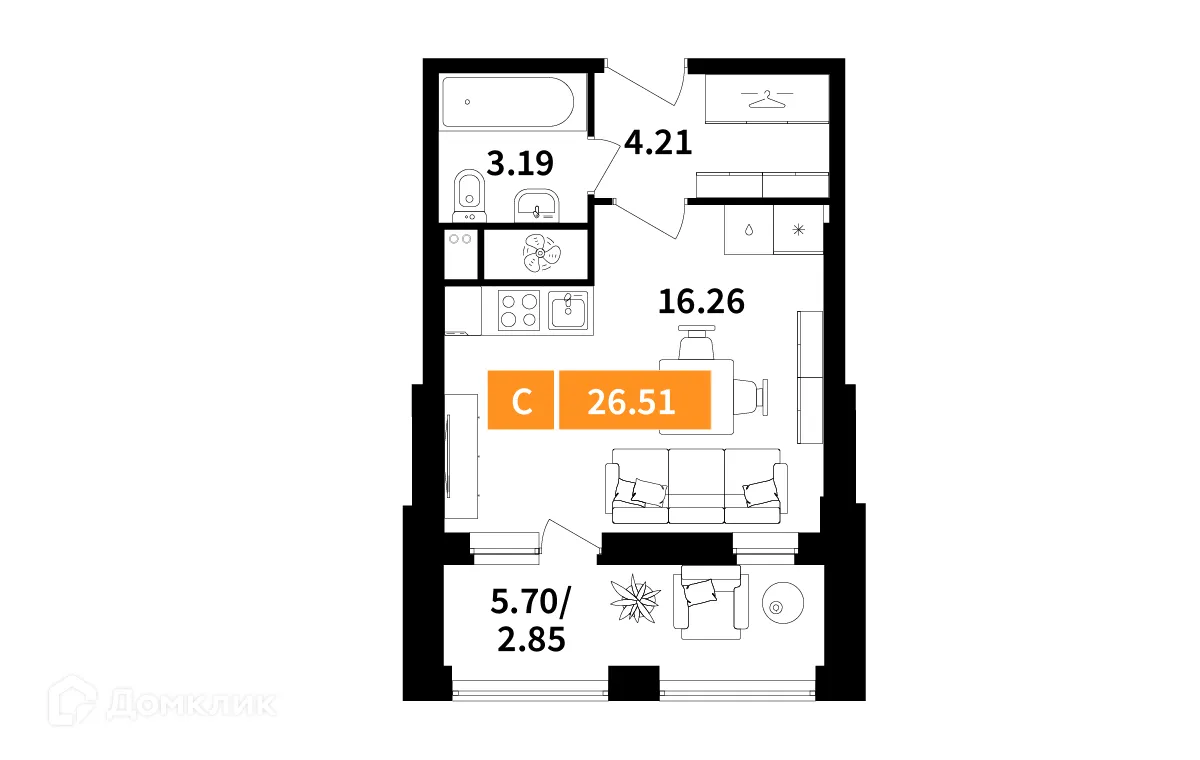 Фото квартиры в ЖК Планерный квартал