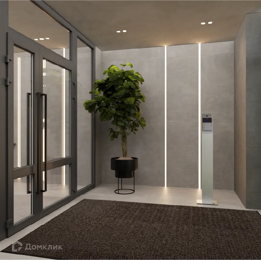 Планировка 2-комнатной квартиры 66.23 м² в ЖК Викулов, г. Екатеринбург — фото 22