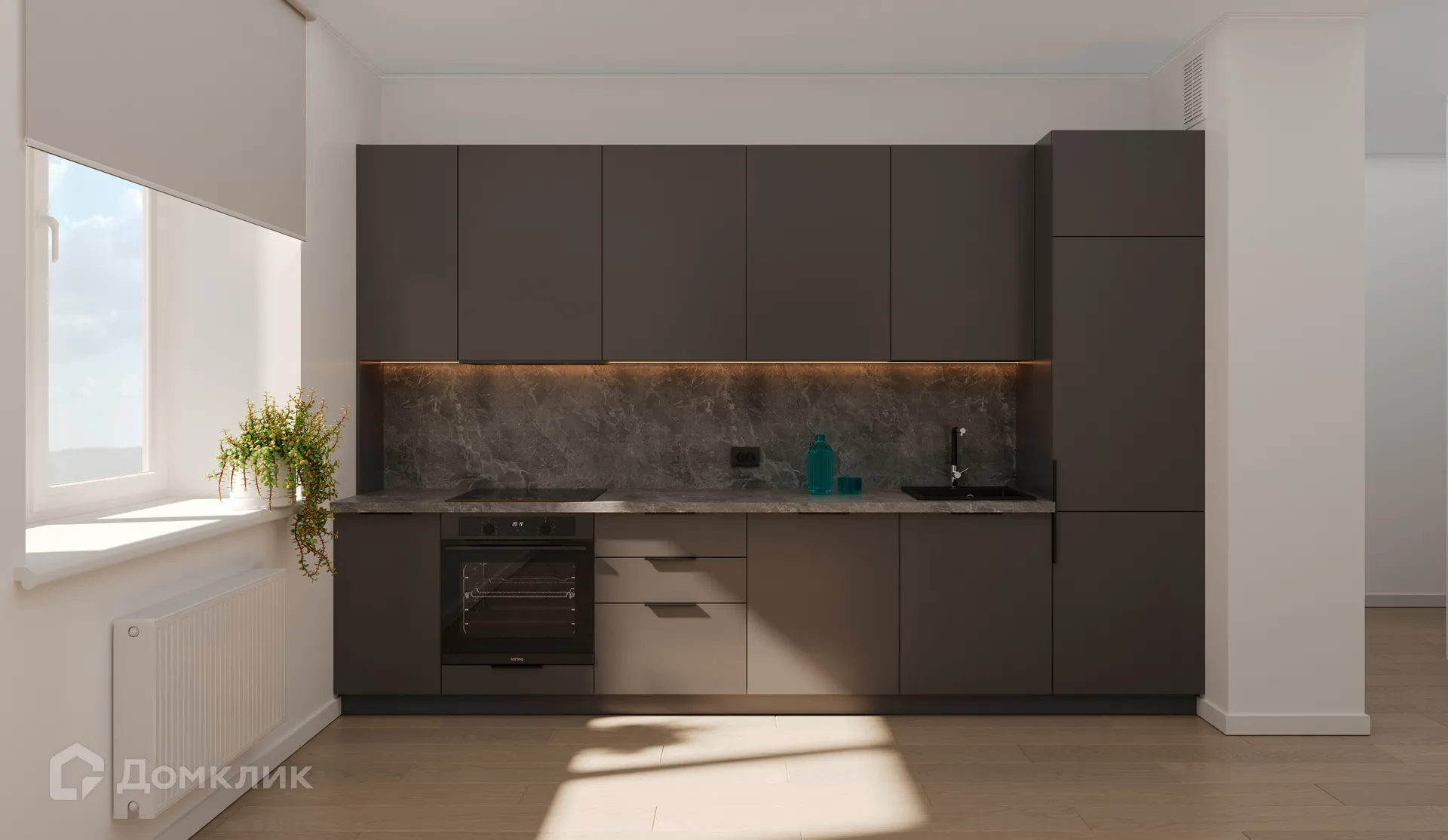 Планировка 2-комнатной квартиры 66.23 м² в ЖК Викулов, г. Екатеринбург — фото 34