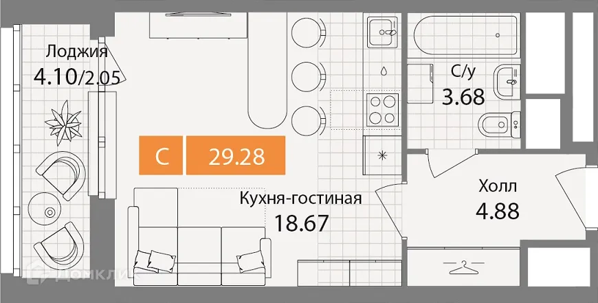 Фото квартиры в ЖК Планерный квартал