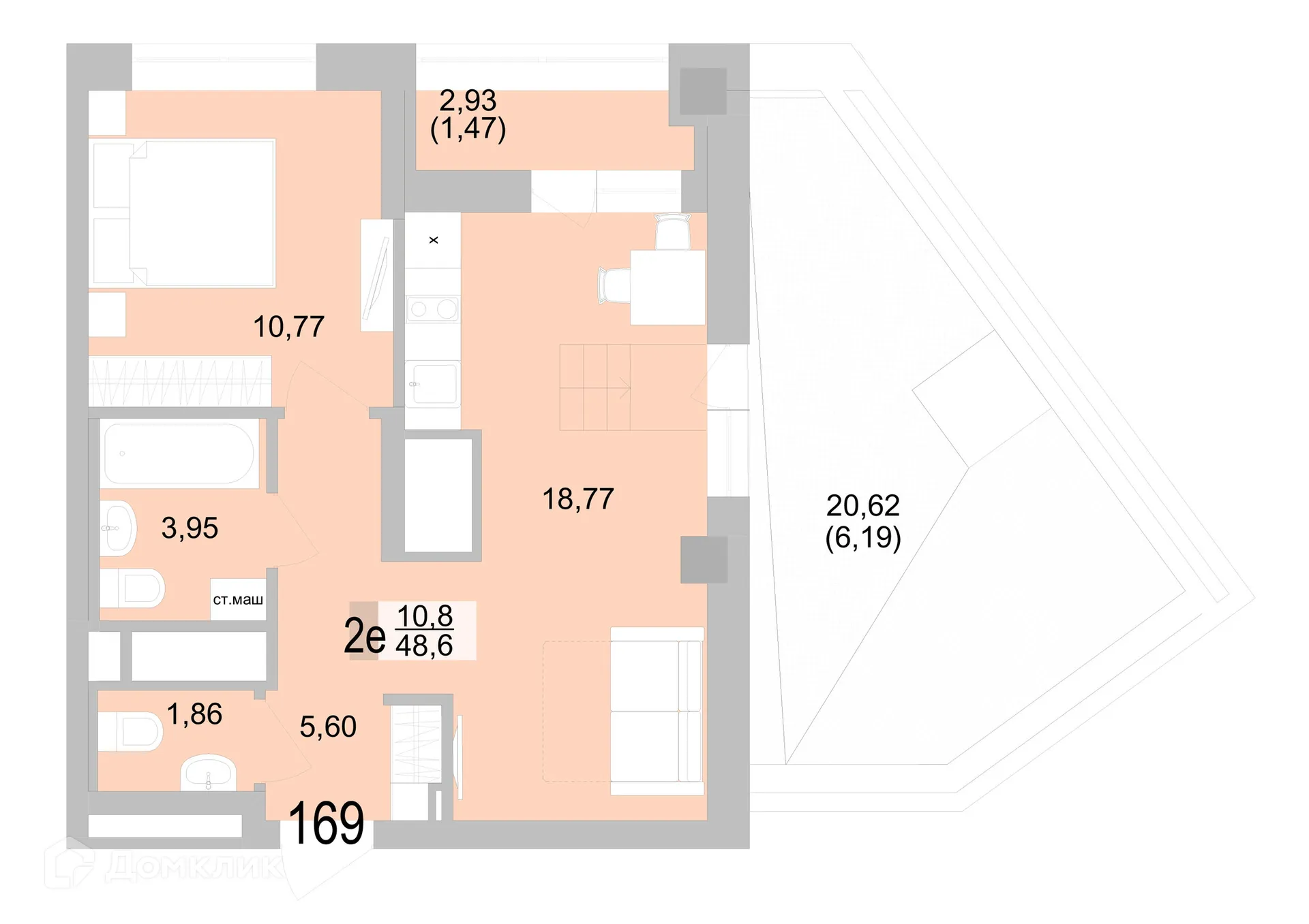 Фото квартиры в ЖК Философия Идеалистов на Черкасской
