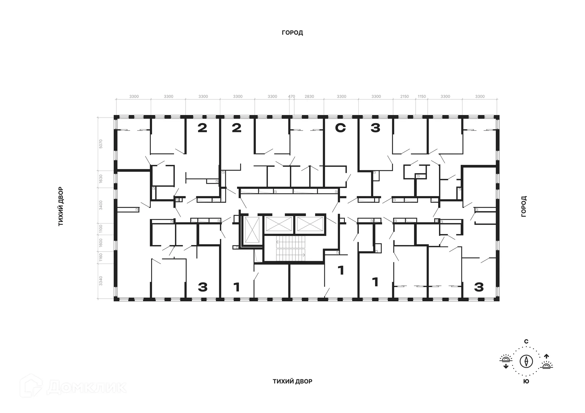 Фото квартиры в ЖК ДНК. Дом на Куйбышева
