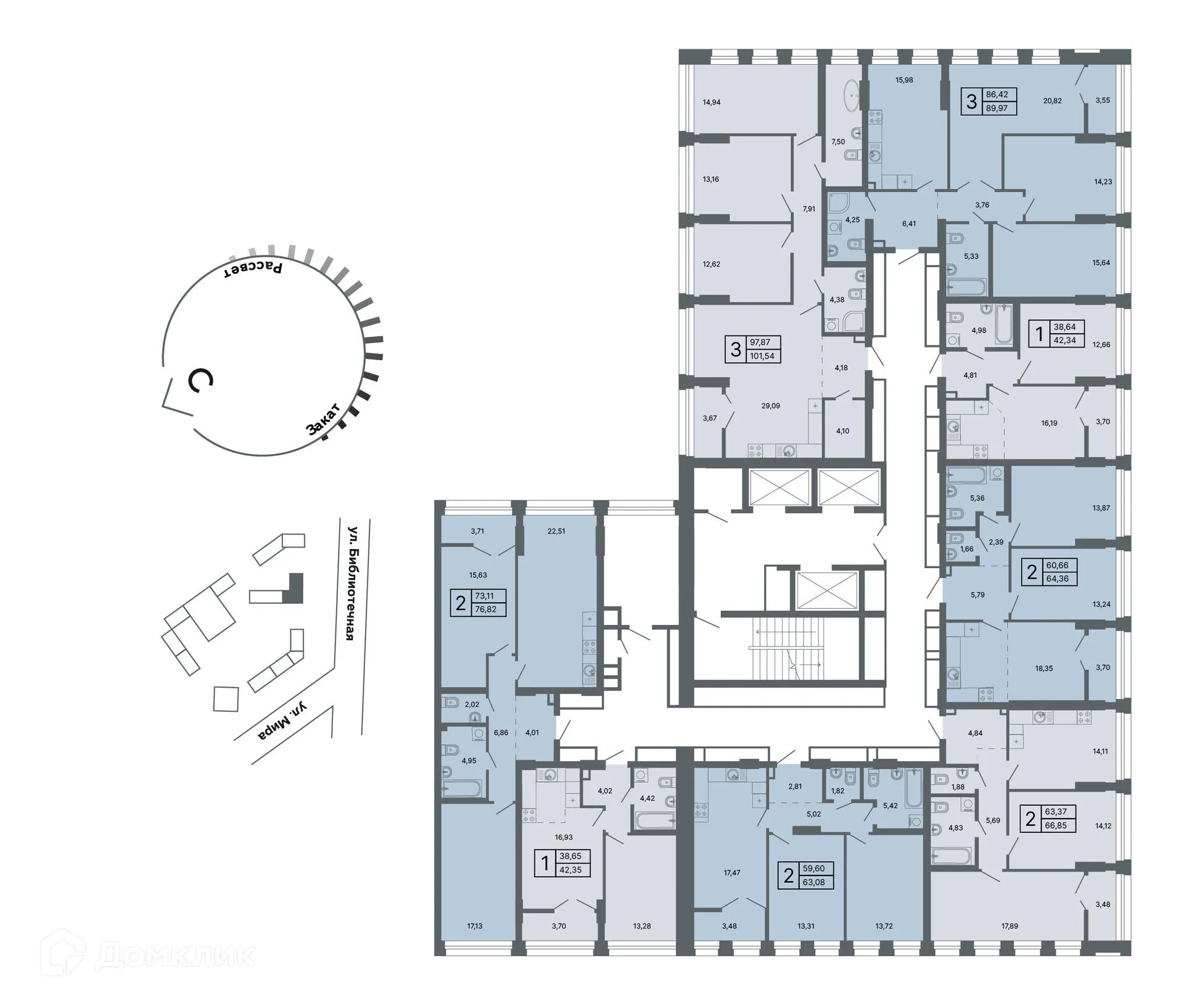 Фото квартиры в ЖК "Проспект Мира"