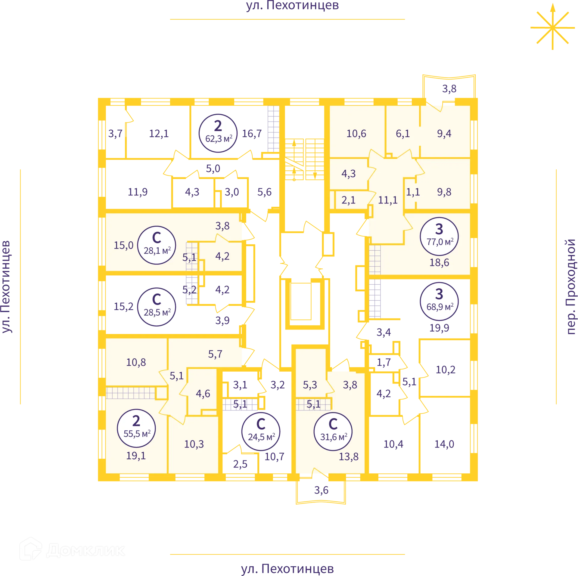 Фото квартиры в ЖК Астон. Движение