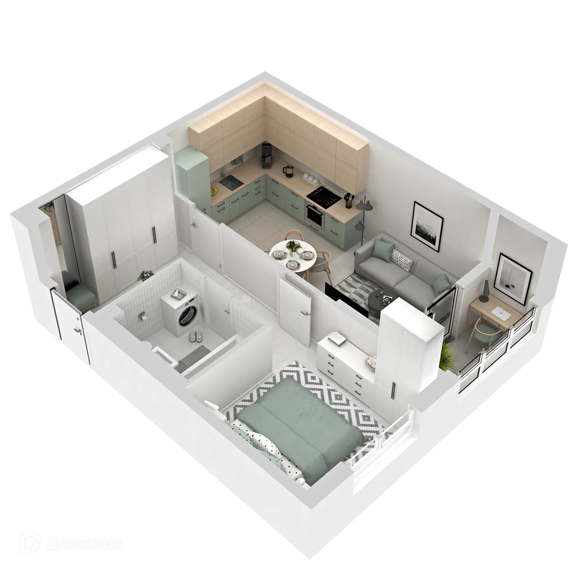 Фото квартиры в ЖК Динамика